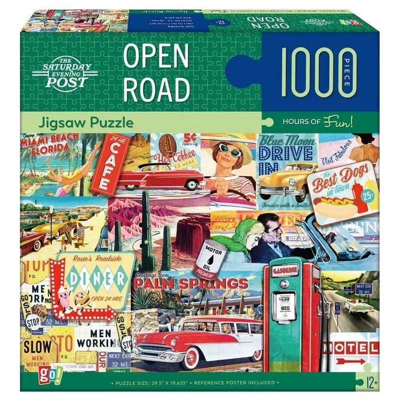 The Open Road 1000-Piece Puzzle