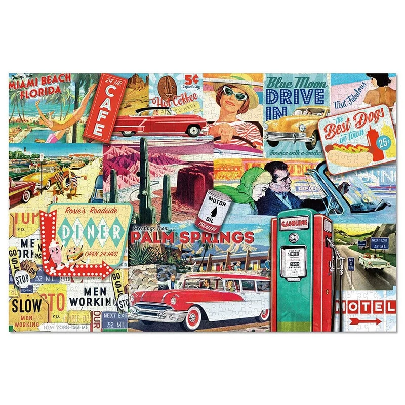 The Open Road 1000-Piece Puzzle