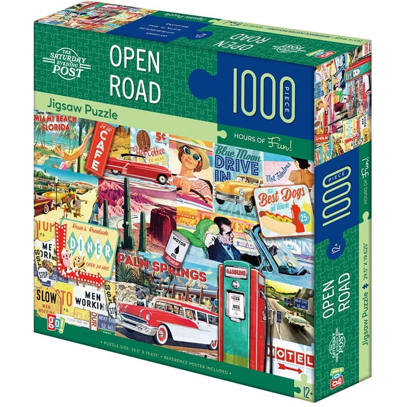 The Open Road 1000-Piece Puzzle
