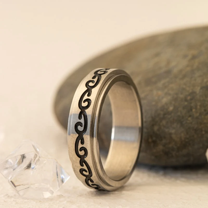 Bague anti-stress tournante Allié