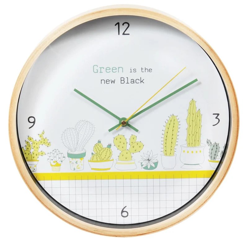 HORLOGE CACTUS