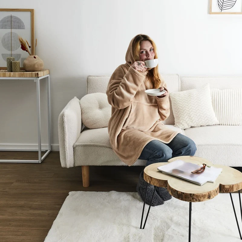 SWEAT PLAID COSY TIME