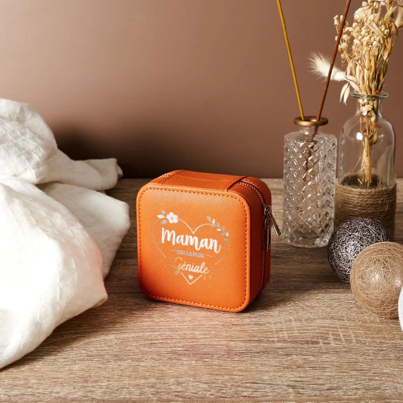 COFFRET A BIJOUX MAMAN GENIALE