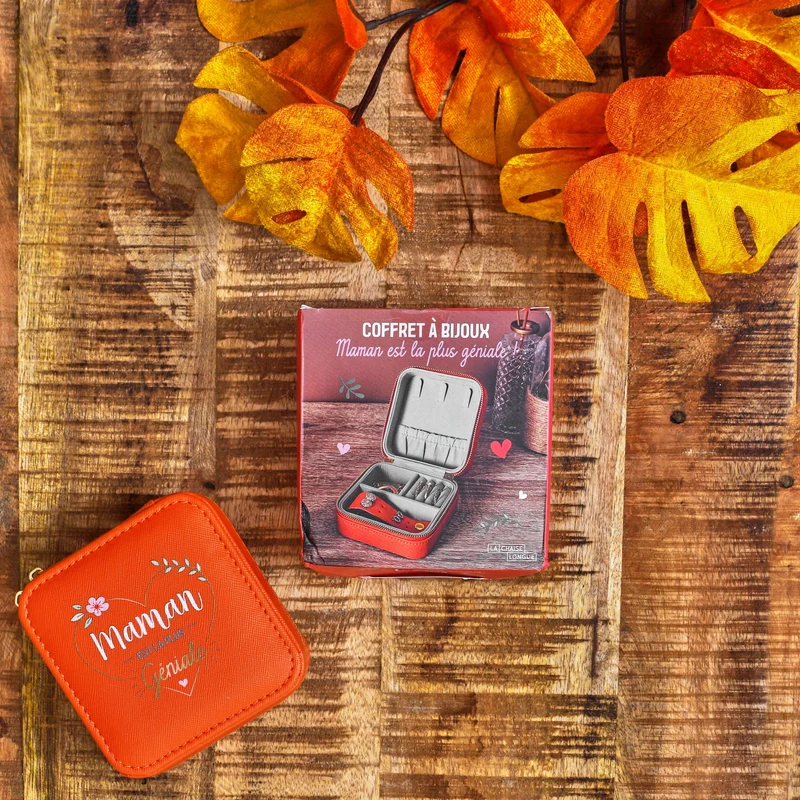 COFFRET A BIJOUX MAMAN GENIALE