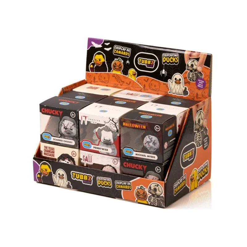 TUBBZ Mini Blood Splattered Duck, Horror Movie Collectible, 2 Inches, Assortment, 1 Count