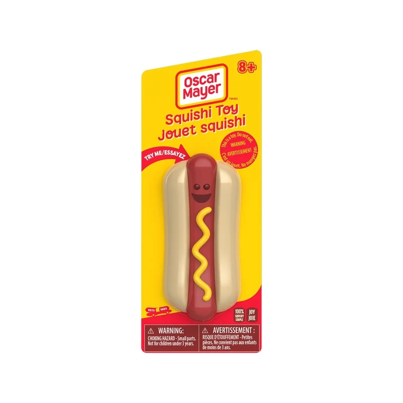 Oscar Mayer Squishy Hot Dog Toy, 1 Count