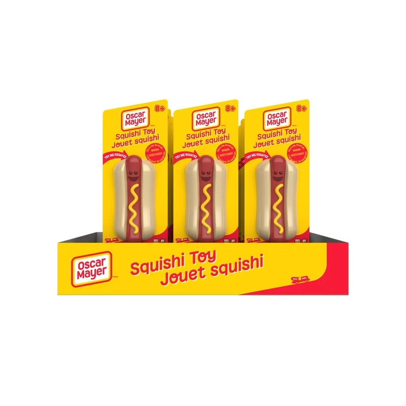 Oscar Mayer Squishy Hot Dog Toy, 1 Count