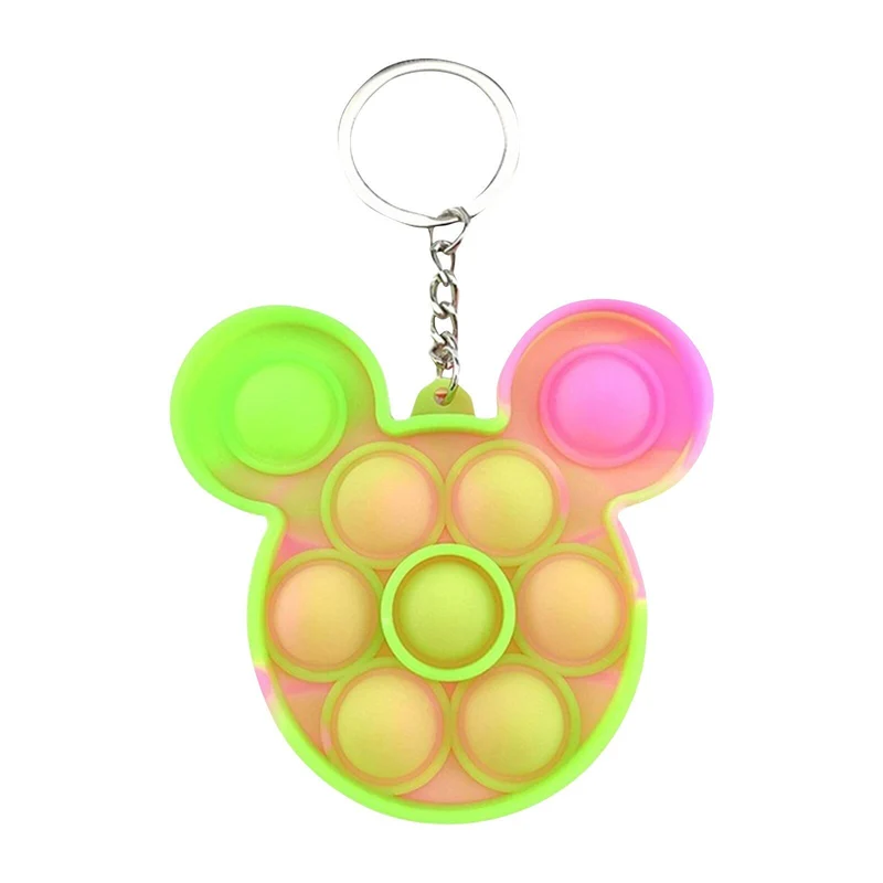 Porte-clés Anti-stress Pop It