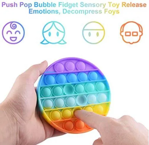 Pop It arc-en-ciel anti stress