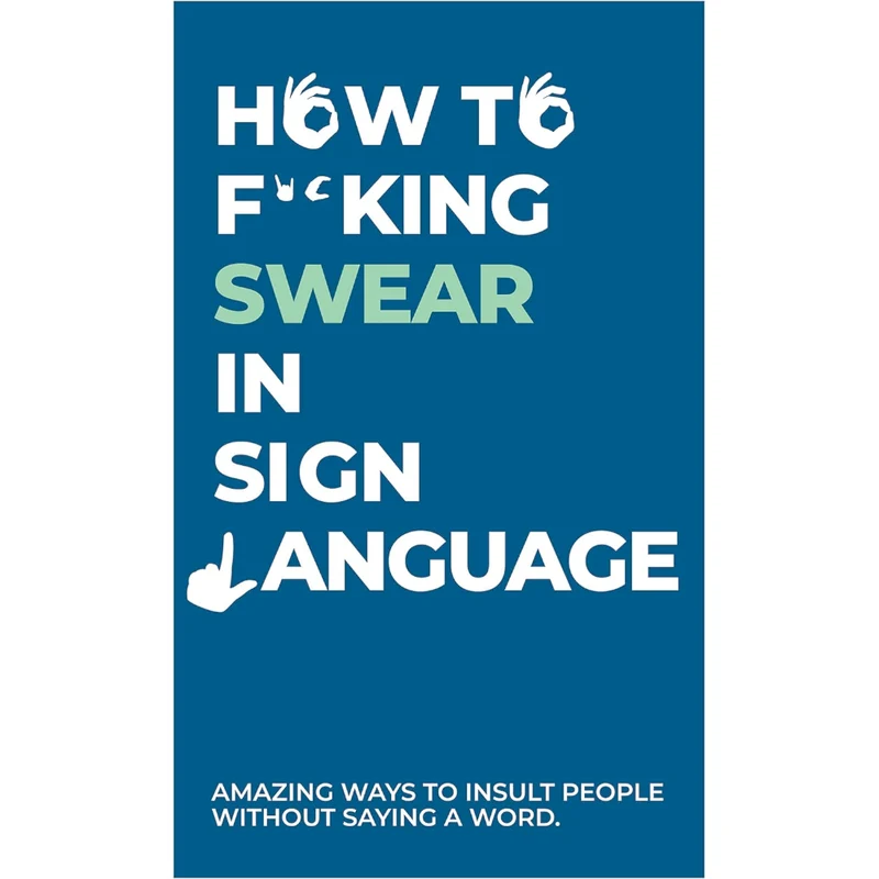 How To Swear in Sign Language Card Pack