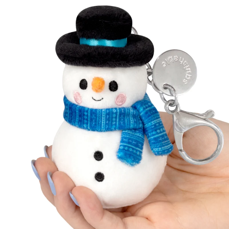 Micro cute squishable snowmen-