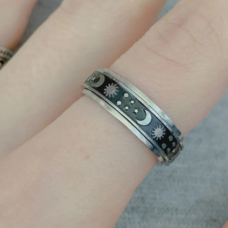 Bague anti-stress Soleil Luné