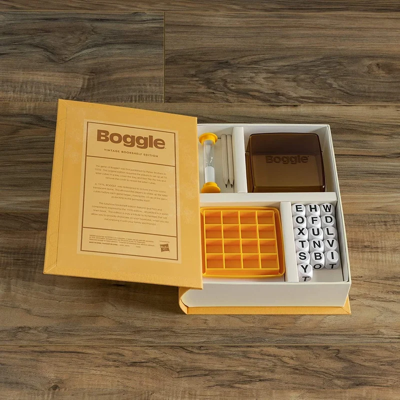 Boggle Linen Book / édition Livre de lin