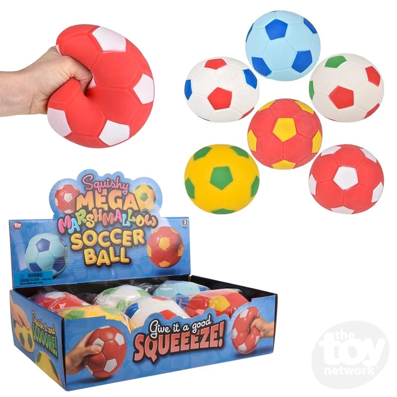Single Squish Mega Marshmallow Soccer Ball