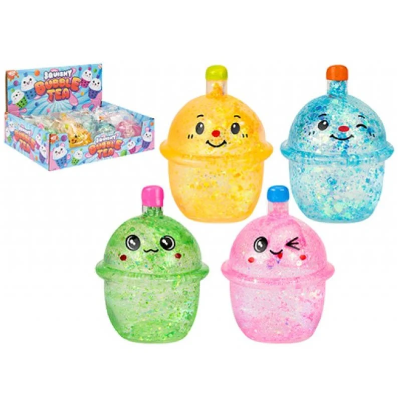 Single Sugar Bubble Tea Squishie Novelty Toy