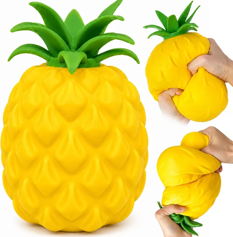Jumbo Pineapple Squishy Sensory Fidget Toy