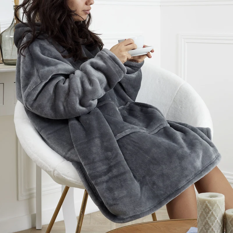 SWEAT XXL COCOON A CAPUCHE