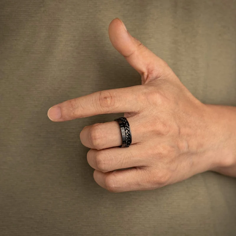Bague anti-stress tournante Vikings