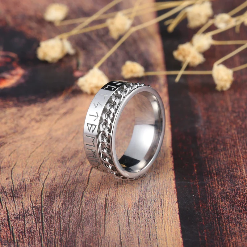 Bague anti-stress tournante Vikings
