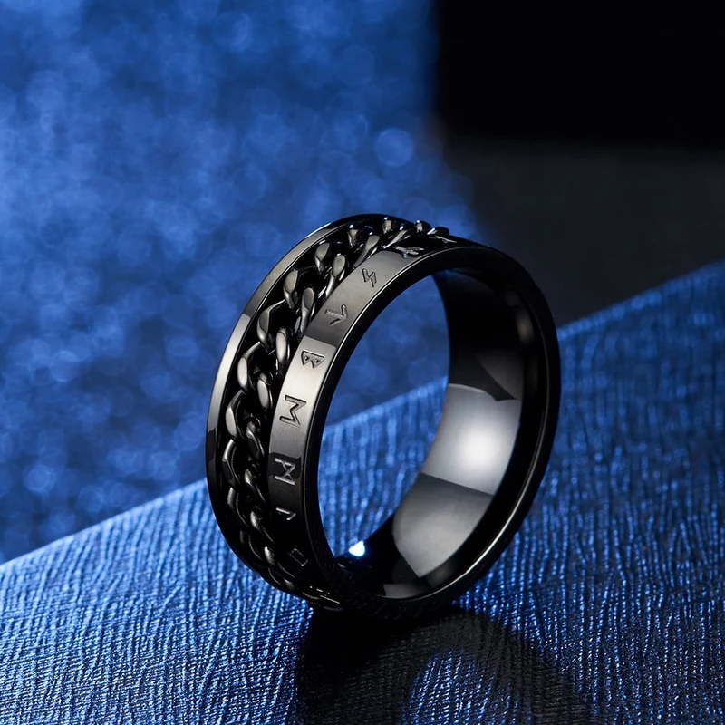Bague anti-stress tournante Vikings