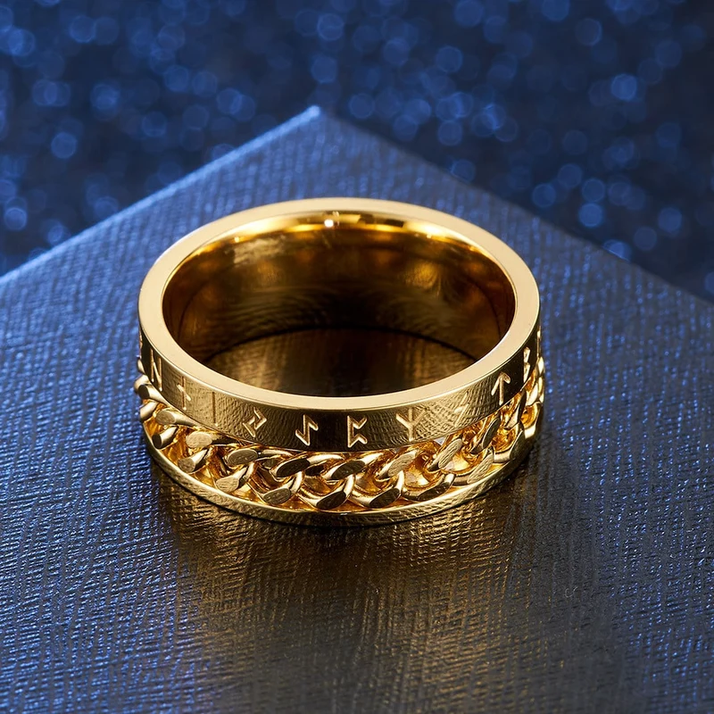 Bague anti-stress tournante Vikings