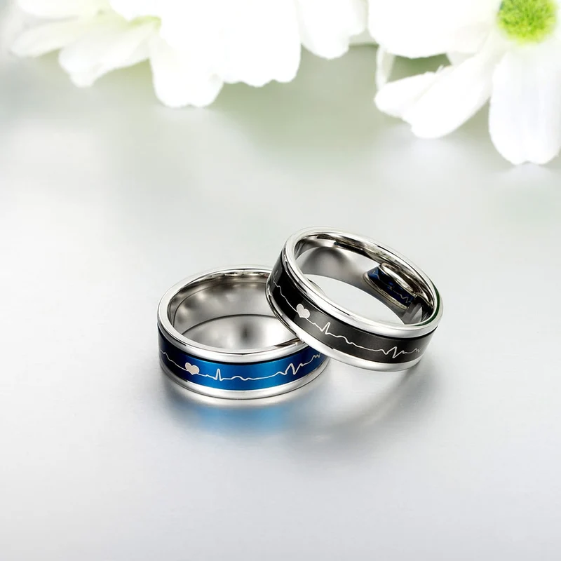 Bague tournante battement cœur