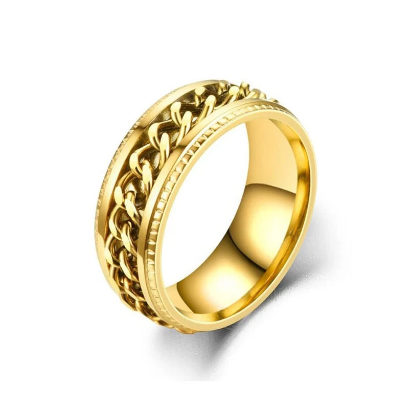 Bague anti-stress tournante