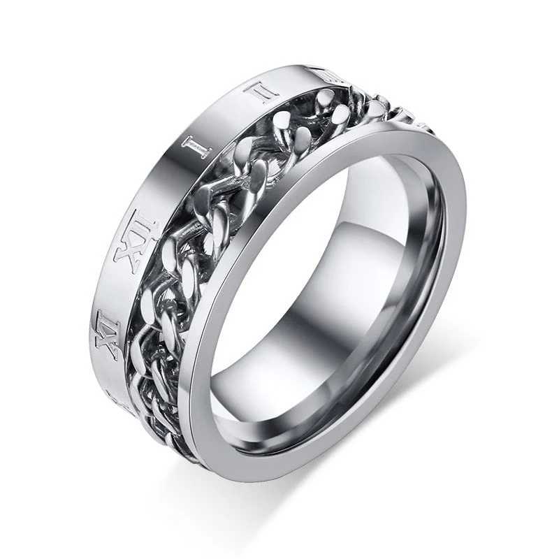 Bague anti-stress tournante chiffres