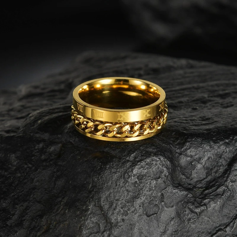Bague anti-stress tournante chiffres