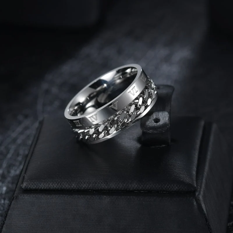 Bague anti-stress tournante chiffres