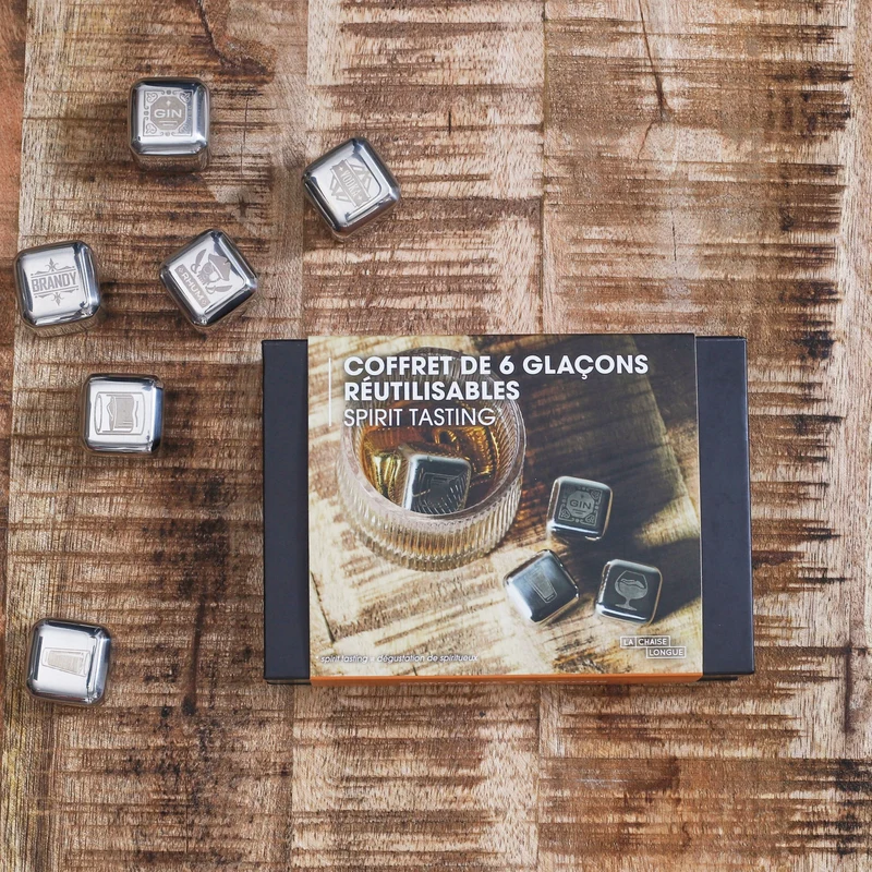 COFFRET DE 6 GLACONS SPIRIT TASTING