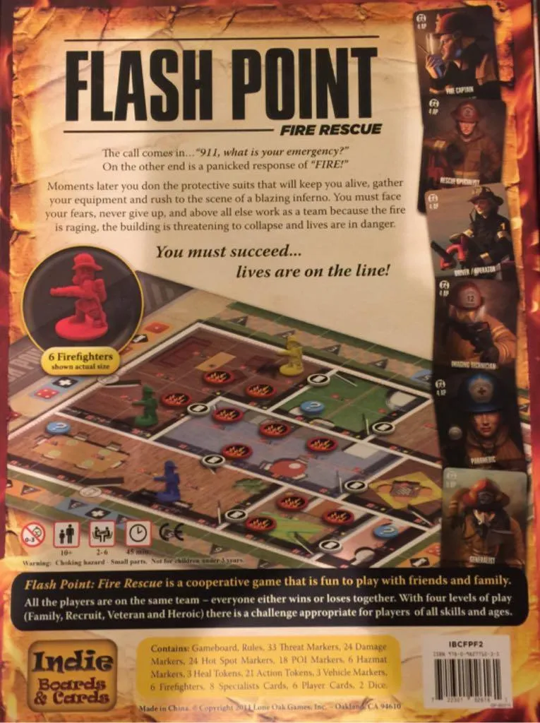 Flash Point: Fire Rescue / Jeu de société