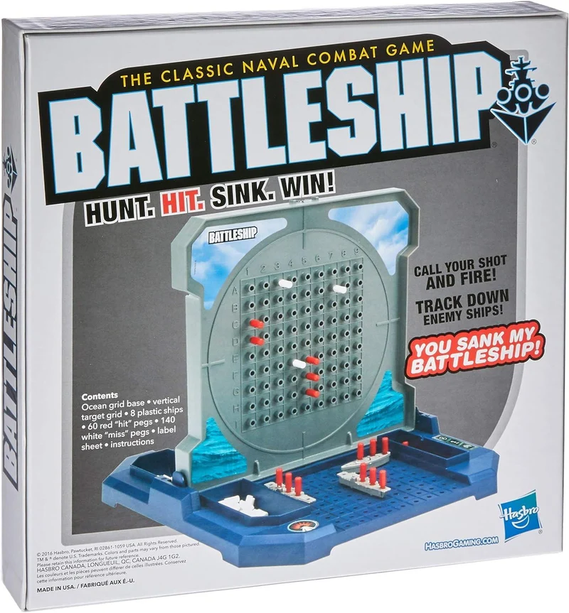 Battleship Board Game / Jeu de société de cuirassé