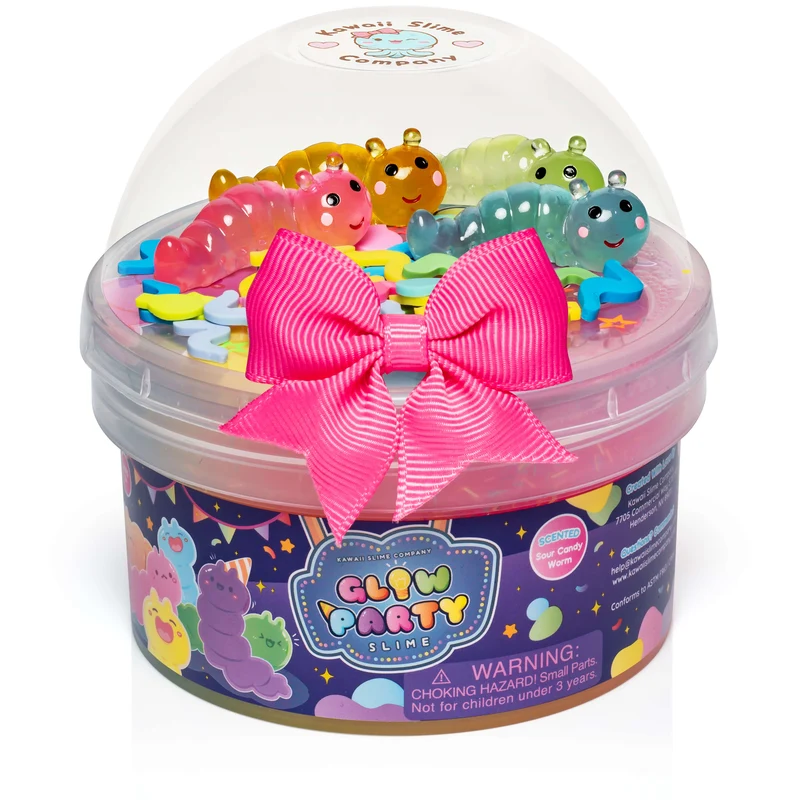 Kawaii Slime Company Glow Party Signature Dome 10 oz