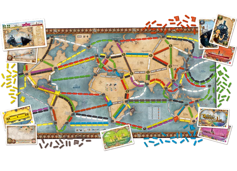 Les Aventuriers du Rail Autour du Monde