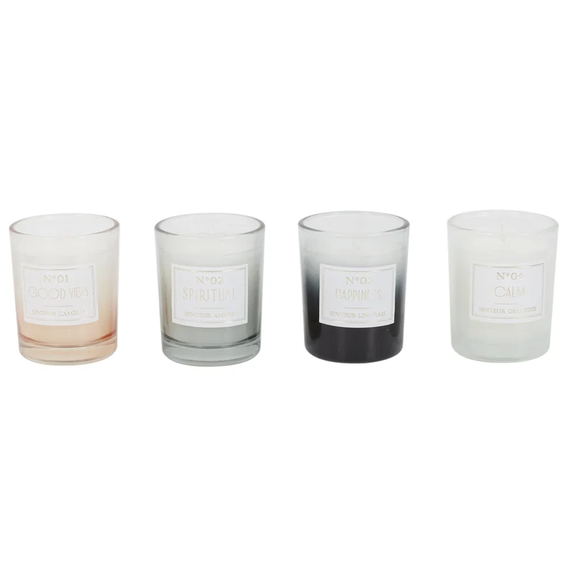 COFFRET DE 4 BOUGIES GOOD VIBES