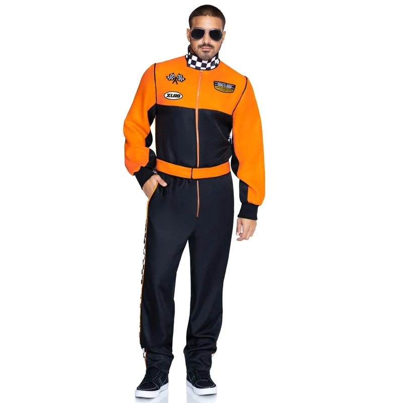Grand Prix Pro Costume for Adults, Race Car Driver Costume