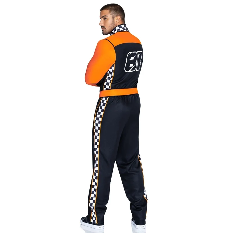 Grand Prix Pro Costume for Adults, Race Car Driver Costume