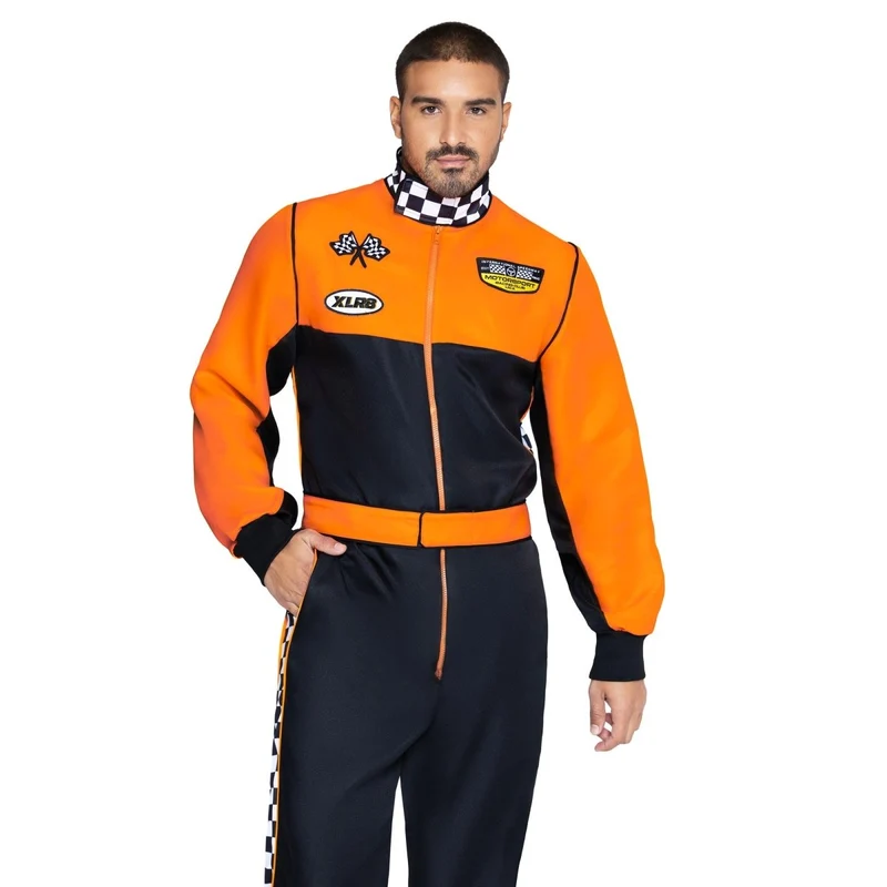 Grand Prix Pro Costume for Adults, Race Car Driver Costume