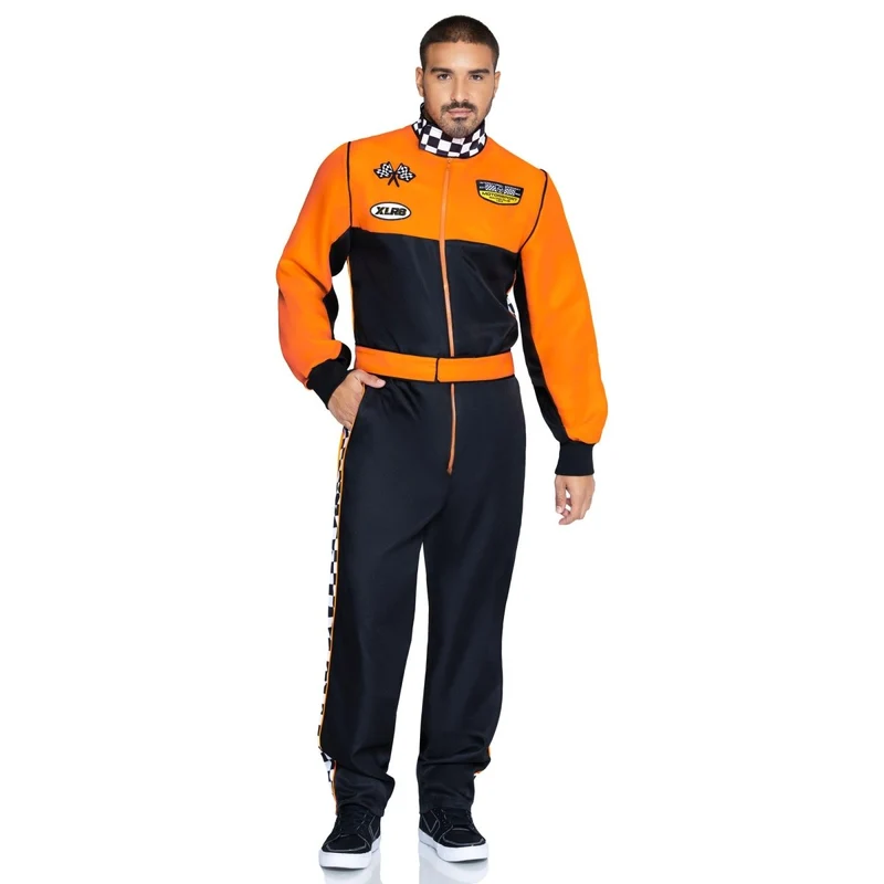 Grand Prix Pro Costume for Adults, Race Car Driver Costume