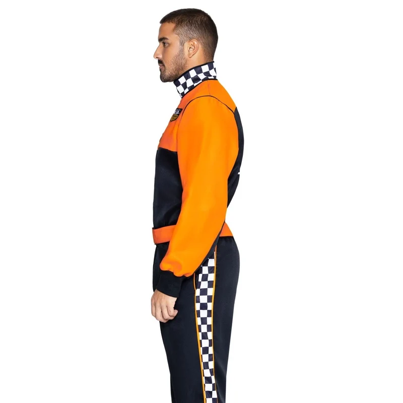 Grand Prix Pro Costume for Adults, Race Car Driver Costume