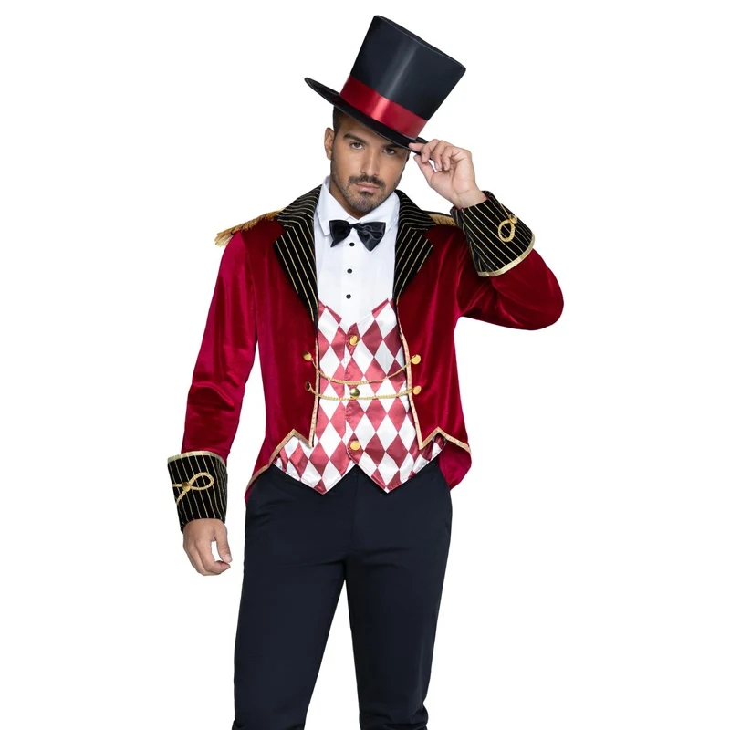 Ring Master Costume for Adults, Circus Costume