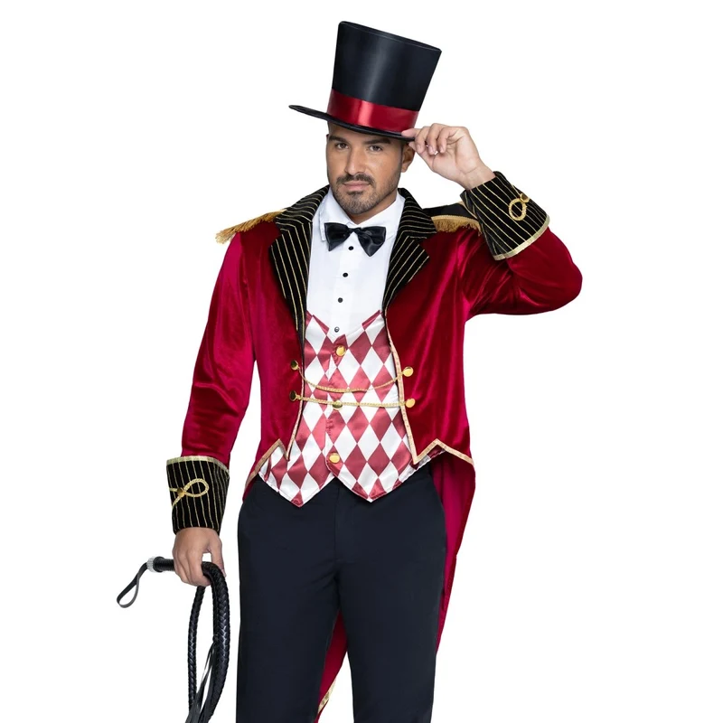 Ring Master Costume for Adults, Circus Costume