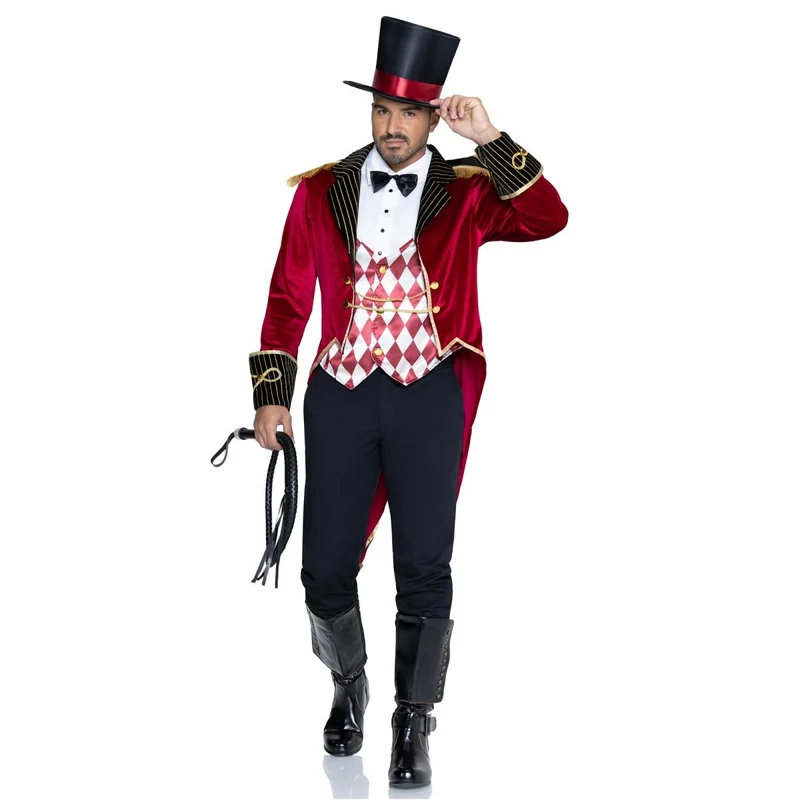 Ring Master Costume for Adults, Circus Costume