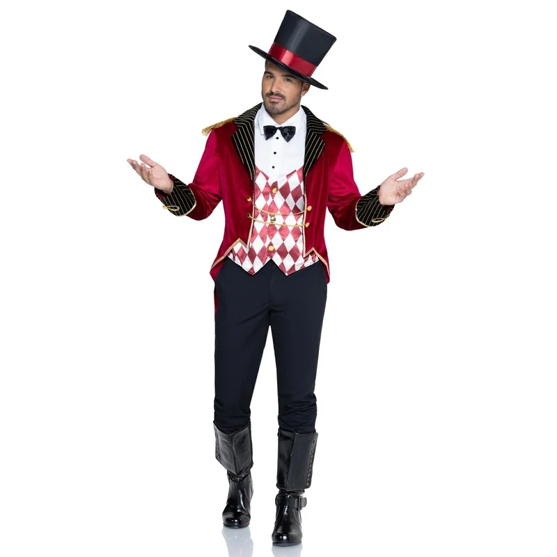 Ring Master Costume for Adults, Circus Costume