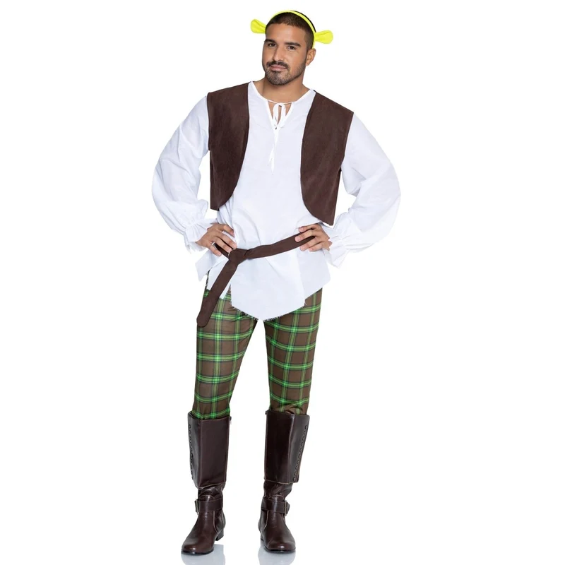 Swamp Thing Costume for Adults, Friendly Ogre Costume