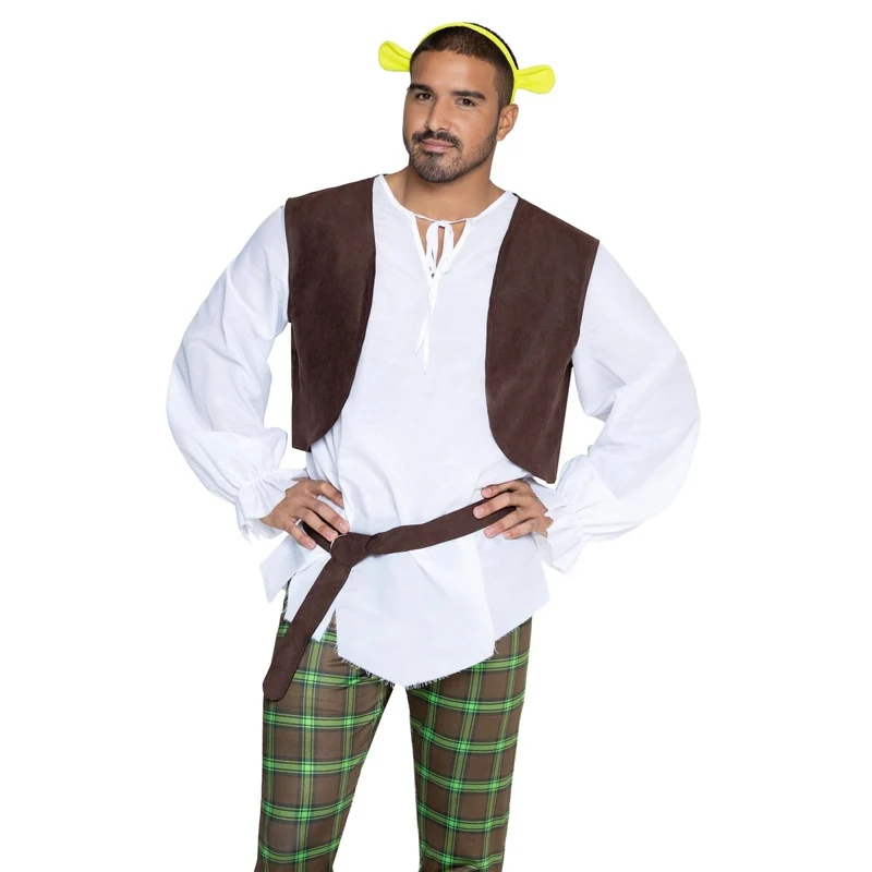 Swamp Thing Costume for Adults, Friendly Ogre Costume