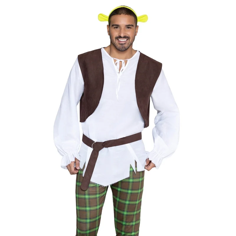 Swamp Thing Costume for Adults, Friendly Ogre Costume