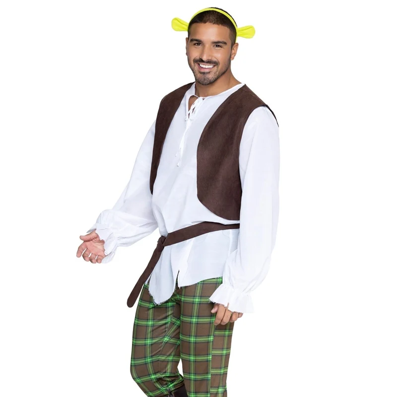 Swamp Thing Costume for Adults, Friendly Ogre Costume