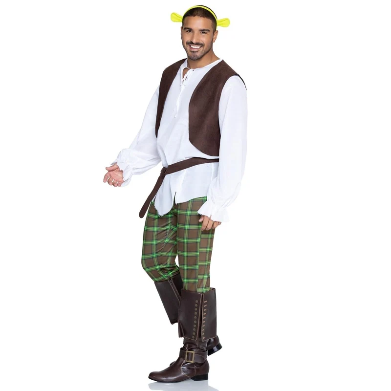 Swamp Thing Costume for Adults, Friendly Ogre Costume